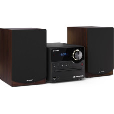 Sharp XL-B517D Mājas audio mikrosistēma 45 W Brūns