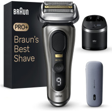 Braun Series 9 Pro+ 9575cc Wet & Dry Sietiņa skuveklis Trimmeris Metālisks