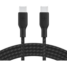 Belkin braided USB-C/USB-C Cable 100W 3m black CAB014bt3MBK