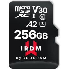 Goodram Memory card microSD IRDM 256GB UHS-I U3 A2 + adapter