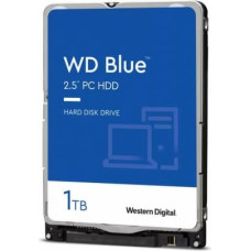 Western Digital HDD|WESTERN DIGITAL|Blue|1TB|SATA 3.0|128 MB|5400 rpm|2,5