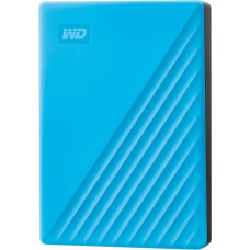 Western Digital External HDD|WESTERN DIGITAL|My Passport|4TB|USB 2.0|USB 3.0|USB 3.2|Colour Blue|WDBPKJ0040BBL-WESN