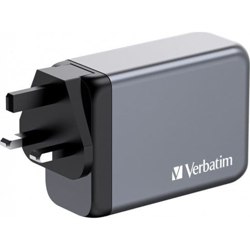 Verbatim GNC-240 GaN Charg. 240W 3xUSB-C PD, 1xUSB-A QC 3.0 32205