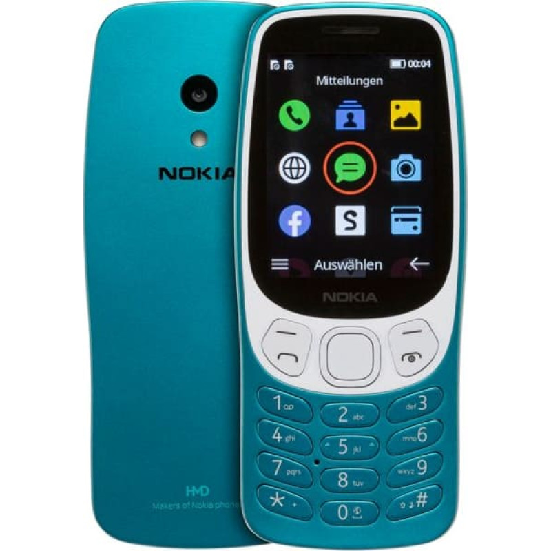 Nokia 3210 4G scuba blue