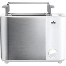 Braun HT 5010 13 2 šķēle (-s) 1000 W Nerūsējošs tērauds, Balts