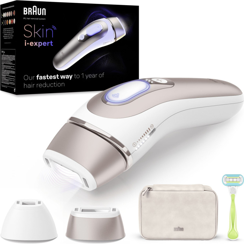 Braun Skin i-expert PL7147 Intensīvi pulsējošās gaismas (IPL) Rose Gold, Balts