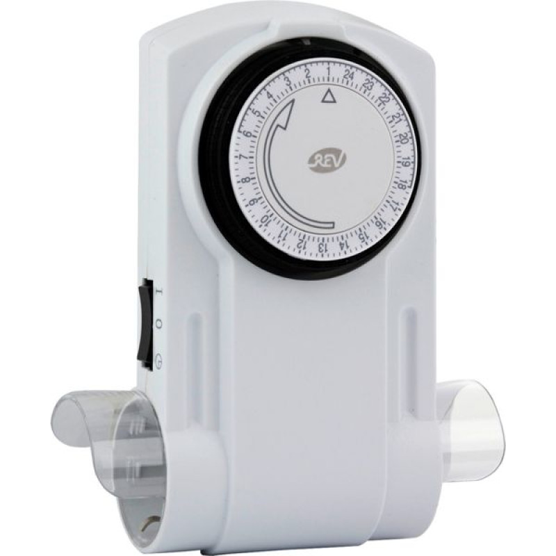 REV Timer mechanical 2-fold white