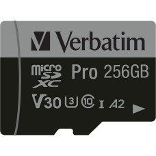 Verbatim 47045 zibatmiņa 256 GB MicroSDXC UHS-I Klases 10