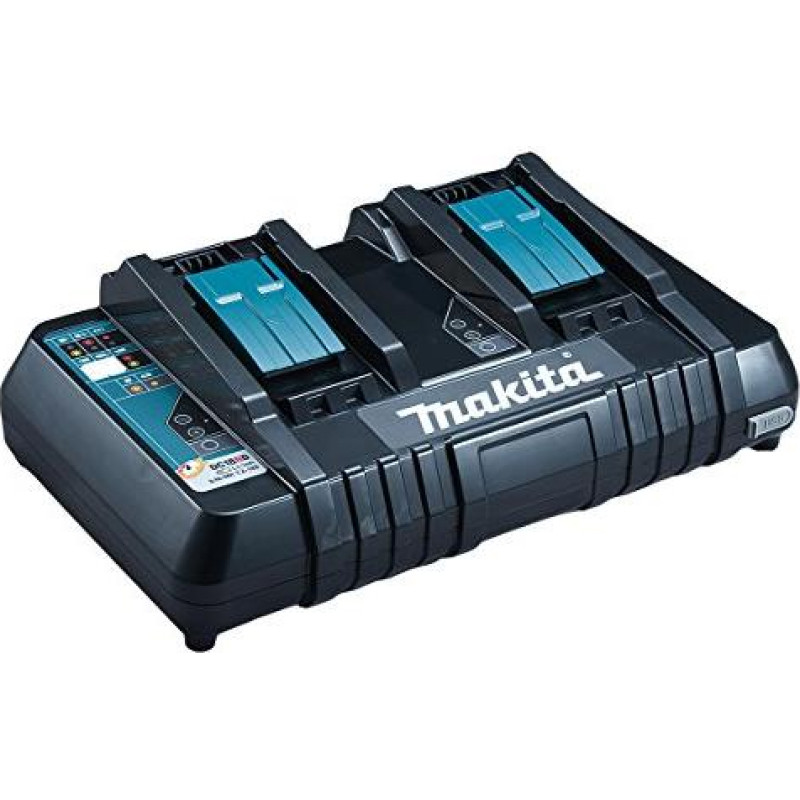 Makita ŁADOWARKA DC18RD 2-GNIAZDA 14,4 - 18V