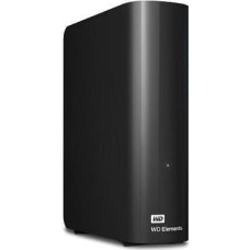 Western Digital External HDD|WESTERN DIGITAL|Elements Desktop|10TB|USB 3.0|Drives 1|Black|WDBWLG0100HBK-EESN