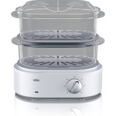 Braun FS 5100 tvaika katls 2 siets/ sieti Novietojams uz galda 850 W Balts