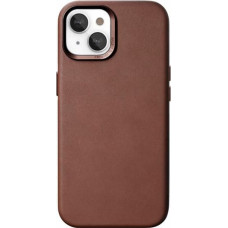 Woodcessories Bio Leather Case MagSafe iPhone 15 Brown