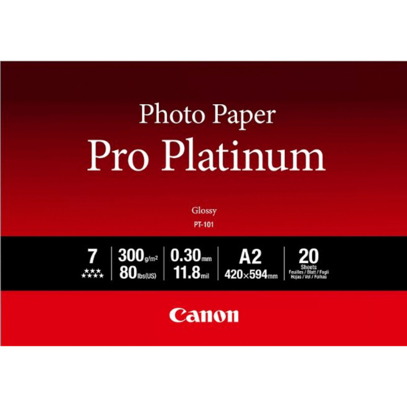 Canon 2768B067 fotopapīrs A2 Balts High-gloss