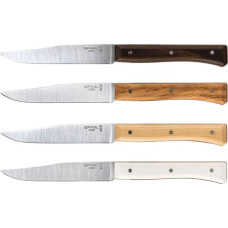 Opinel Table Knives Facette Set of 4   Mix