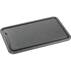 Zassenhaus Carving Board Plastic Dark Grey 36x23x1,5cm