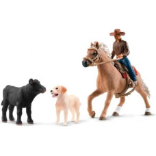 Schleich Wild West Cowboy Adventures figurine set