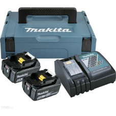 Makita ZESTAW ZASILAJĄCY 18V (BL1850Bx2+DC18RC) MAKPAC