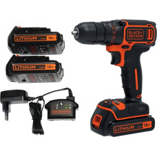 Black+Decker WIERTARKO-WKRĘTARKA 18V 2x1.5Ah  BDCDC18B