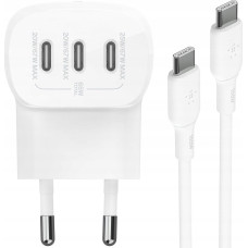 Belkin BOOST Charge USB-C 67W 3xUSB-C + Cable WCC002vf2MWH-B6