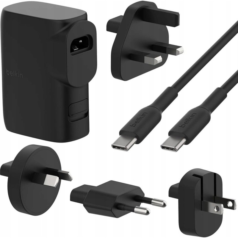 Belkin BOOST Charge Hybrid Dual Charger +Powerbk.BPZ003bt1MBK-B6