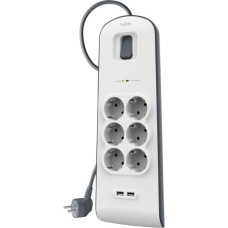 Belkin Surge Plus 6-fold incl. 2 x USB 2,4A