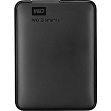 Western Digital External HDD|WESTERN DIGITAL|Elements Portable|1TB|USB 3.0|Colour Black|WDBUZG0010BBK-WESN