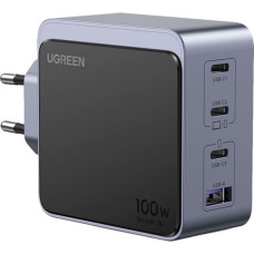 Ugreen Nexode S 100W 4-Port GaN Fast Charger EU gray