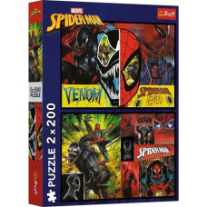 Trefl Puzzle 2x200 elements Day and night Spiderman