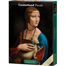 Castor Puzzles 1000 elements Lady with ermine Leonardo da Vinci Art Collection