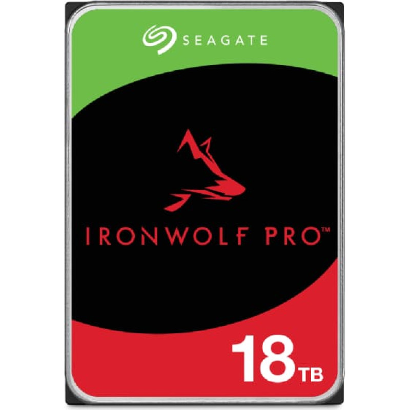 Seagate HDD|SEAGATE|IronWolf Pro|18TB|SATA|256 MB|7200 rpm|3,5"|ST18000NT001