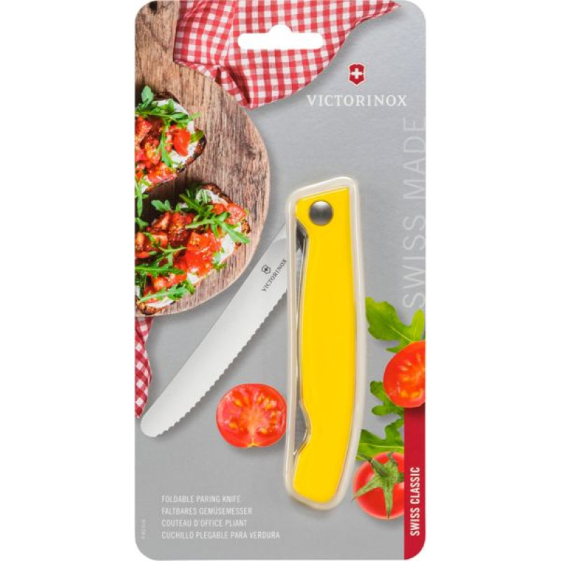 Victorinox Swiss Classic Foldable Paring Knife  yellow