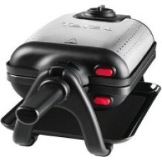 Tefal WM756D vafeļpanna 2 vafele (-s) 1200 W Melns, Nerūsējošs tērauds