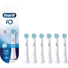 Oral-B iO Ultimate Clean CW-6 Pieaugušo Rotējošā zobu suka Balts