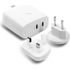 Native Union 67W Dual USB-C Fast GaN PD Wall Charger White