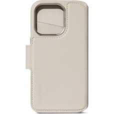 Decoded Leather Detachable Wallet for iPhone 15 Pro Clay