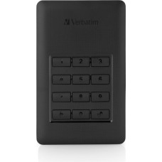 Verbatim Store'n'Go ārējais cietais disks 2 TB USB Veids-C 3.2 Gen 1 (3.1 Gen 1) Melns, Sudrabs