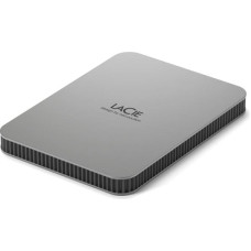 Lacie External HDD|LACIE|Mobile Drive|2TB|USB-C|Colour Silver|STLP2000400