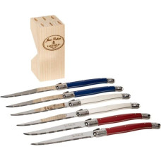 Laguiole Jean Dubost Laguiole 6 pcs. Knife Set, Mixed Colours