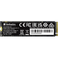 Verbatim Vi5000 M.2 SSD      2TB PCIe4 NVMe                 31827