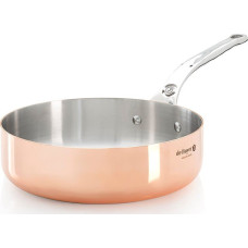 De Buyer Prima Matera Sauté Pan Copper/steel 16cm straight ind.