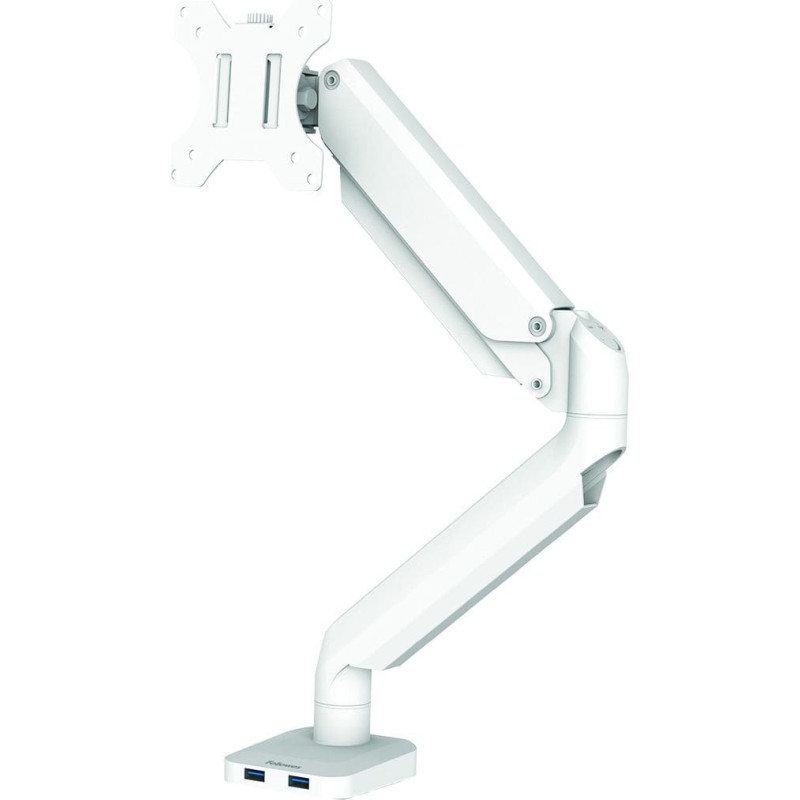 Fellowes Platinum Series Single Monitor Arm white