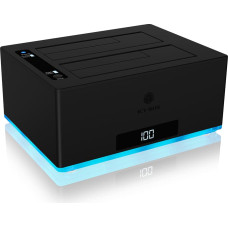 Raidsonic ICY BOX IB-127CL-U3 USB 3.2 Gen 1 (3.1 Gen 1) Type-B Melns