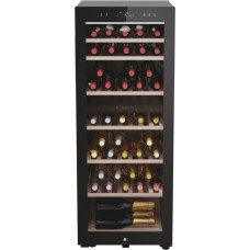 Haier Wine Bank 50 Serie 7 HWS77GDAU1 Kompresora vīna dzesētājs Brīvi novietots Melns 77 pudele (-es)