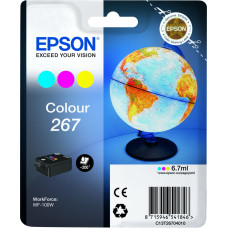 Epson Globe C13T26704010 tintes kārtridžs 1 pcs Oriģināls Tirkīzzils, Fuksīns, Dzeltens