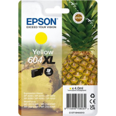 Epson 604XL tintes kārtridžs 1 pcs Oriģināls Augsta (XL) produktivitāte Dzeltens