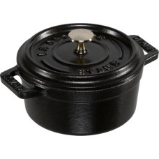 Staub Mini Cocotte 10cm round black, cast iron