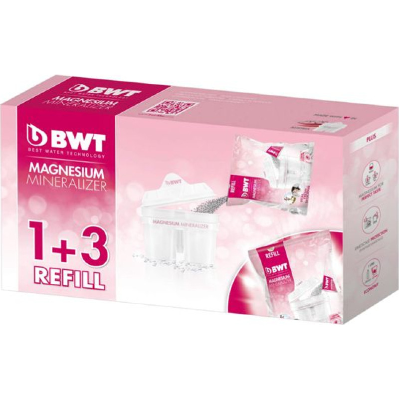 BWT 814544 Longlife Refill 1+3 white