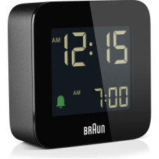 Braun BC08 Digitāls modinātājs Melns