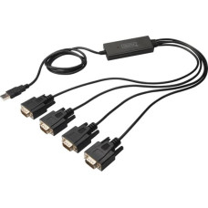 Digitus USB 2.0 to 4x RS232 Cable