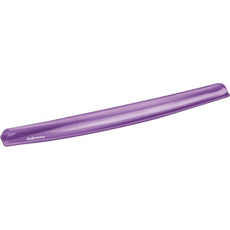 Fellowes Crystal Gel Keyboard Gel Wrist Support purple